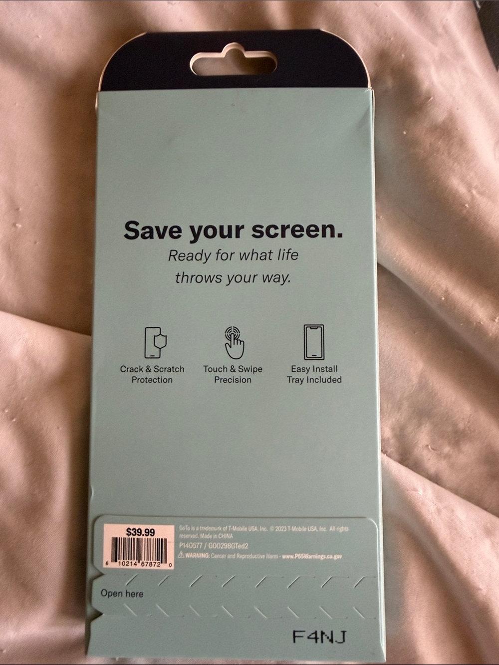 iPhone 15 Pro Tempered Glass Screen Protector